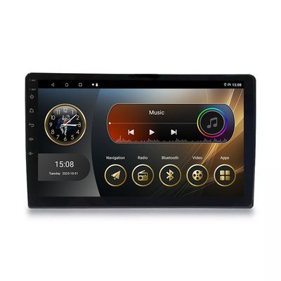 Reproductor multimedia de automóviles Android 10 de 9 pulgadas con pantalla táctil y navegación GPS