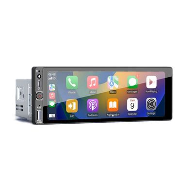 Android OS Android 10 MP5 Player 6.86 IPS Pantalla táctil GPS Wifi Cámara trasera Radio de DVD de coche