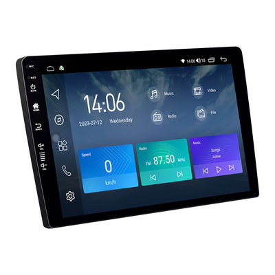 Reproductor de video multimedia de automóviles Android de alta definición 1280 * 800P 2 Din con radio GPS BT