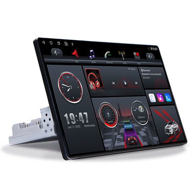 Matt Negro reproductor de DVD de automóviles multimedia de 13 pulgadas Android 12 radio estéreo para automóviles universales