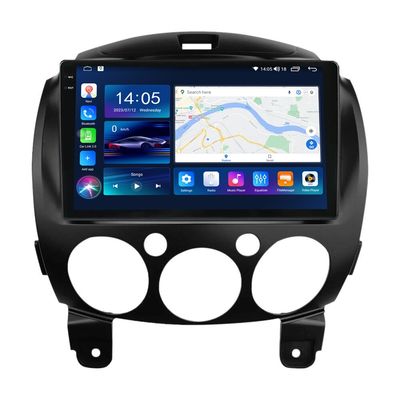 2DIN incorporado CarPlay 4G Wifi BT Autoradio Audio DVD GPS reproductor multimedia para el Mazda 6 2002-2008