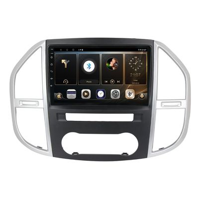 4 núcleo 9 pulgadas 2g 32g Carplay Radio de coche para Mercedes Benz SLK R171 SLK200/280/300/350 CLK 2004-2011 Android Estéreo Video pantalla táctil