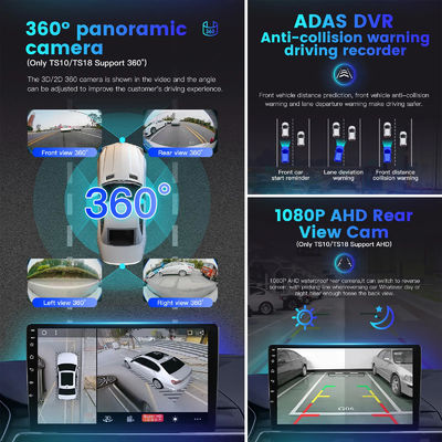 Poderosa radio de coche Android de 9 pulgadas con pantalla táctil, navegación GPS y 4 GB de memoria