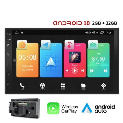 Alta resolución 9&quot; Android 10 Radio de audio de coche estéreo con GPS WIFI IPS pantalla de coche