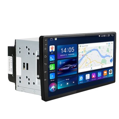 Pantalla táctil HD de 10 pulgadas reproductor multimedia de radio de automóvil 2DIN con Bluetooth USB TF FM cámara