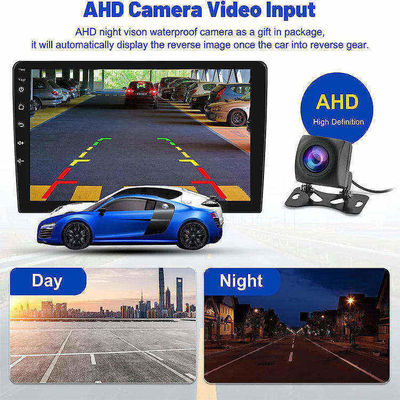 Radio de automóviles universal Android 12 de 10,1 pulgadas con pantalla táctil IPS y cámara AHD 1080P