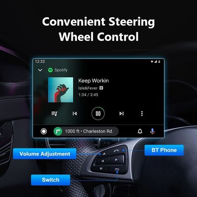 Alta resolución 9&quot; Android 10 Radio de audio de coche estéreo con GPS WIFI IPS pantalla de coche