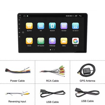 Alta resolución 9&quot; Android 10 Radio de audio de coche estéreo con GPS WIFI IPS pantalla de coche