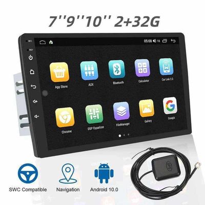 7/9/10 pulgadas Android reproductor de multimedia GPS WiFi Bluetooth reproductor de automóvil DVD Radio automático GPS reproductor de mapas