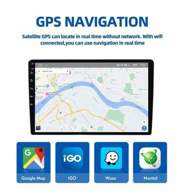 7/9/10 pulgadas Android reproductor de multimedia GPS WiFi Bluetooth reproductor de automóvil DVD Radio automático GPS reproductor de mapas