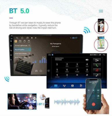 Jugador de automóviles multimedia Android para Uniersal Car Model 2 Din Touch Screen BT MP5 Radio