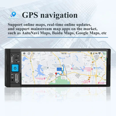 Car Radio Wireless Carplay 1Din MP5 Player con FM/AM/RDS Multimedia y Bluetooth