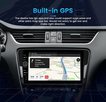 Full Fit Display Screen Car Stereo 8Core TS18 Multimedia Player para el ajuste universal del automóvil