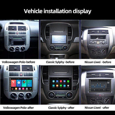 Disponible en varios idiomas 7 pulgadas Android Car Stereo con navegación GPS y pantalla táctil