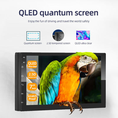 1 16GB de pantalla táctil reproductor multimedia de automóviles con CarPlay inalámbrico incorporado y puerto AUX