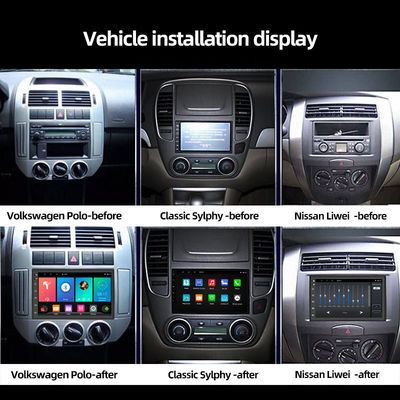 1 16GB de pantalla táctil reproductor multimedia de automóviles con CarPlay inalámbrico incorporado y puerto AUX