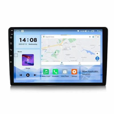 10.1 pulgadas Universal 2 Din Android Car Stereo con DSP 32EQ RDS Reproductor multimedia de pantalla