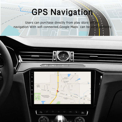Pantalla OLED Tipo 9 pulgadas Sistema universal de navegación de automóviles con BT y GPS incorporado