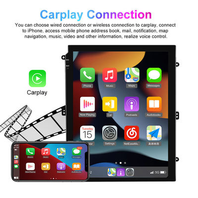 Conexión USB 9.7 pulgadas de pantalla vertical Radio de coche con 1280 * 800 resolución y estéreo