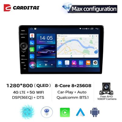 Tuner de radio y ventilador de enfriamiento 2DIN Reproductor de DVD de video de automóviles para Chevrolet Captiva 2012-2017