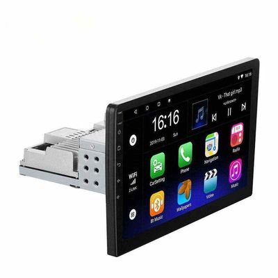 Control del volante de trabajo 9 pulgadas Doble 1din Radio de coche con pantalla táctil HD y WiFi