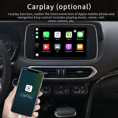 9" IPS/QLED Touch Screen Android 12 Radio de coche con GPS Wifi cámara trasera y BT FM RDS