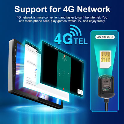 2 Din Android 11 Radio de coche WIFI GPS Audio reproductor multimedia para Nissan Toyota Kia