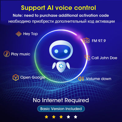 Universal 10.0 Android Car Audio Multimedia Player con navegación GPS y pantalla táctil