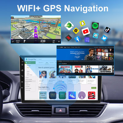 Universal 2din Car Radio Audio Stereo con 2G 32G Android 10.0 DSP y pantalla giratoria