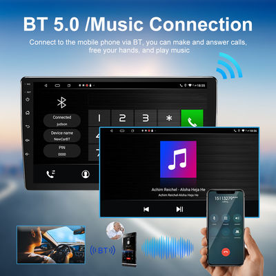 Universal 2din Car Radio Audio Stereo con 2G 32G Android 10.0 DSP y pantalla giratoria