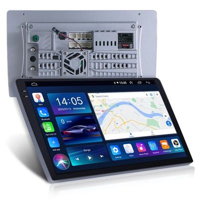 9'10" QLED 2000*1200 pantalla 2 Din Android reproductor de car stereo con ventilador de enfriamiento incorporado