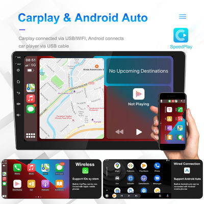Universal Car 2 Din Android12 Carplay GPS TS7 Jugador con soporte para varios idiomas