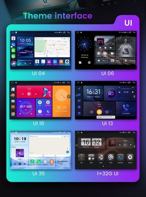 8 128G Car Radio DSP Sistema de GPS automático Android para Toyota Camry 8 Core Android Player