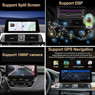 12.3''QLED pantalla 4G LTE Wifi DSP Carplay Android Auto 2Din Radio para automóviles para BMW / Benz / Audi Universal