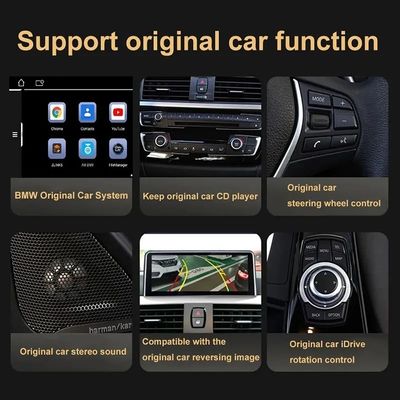 12.3''QLED pantalla 4G LTE Wifi DSP Carplay Android Auto 2Din Radio para automóviles para BMW / Benz / Audi Universal