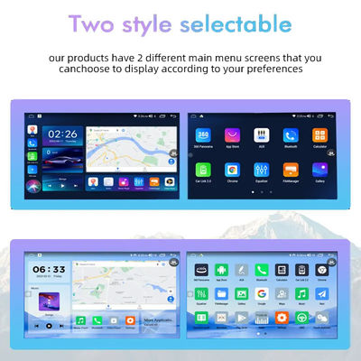 TS10 10,36 pulgadas Knob 2K QLED 8 núcleo 64GB 128GB Universal pantalla de coche DVD reproductor radio de coche
