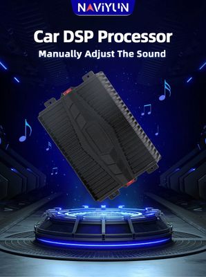 Amplificador de automóvil DSP de 12-24v de 4 vías para Android