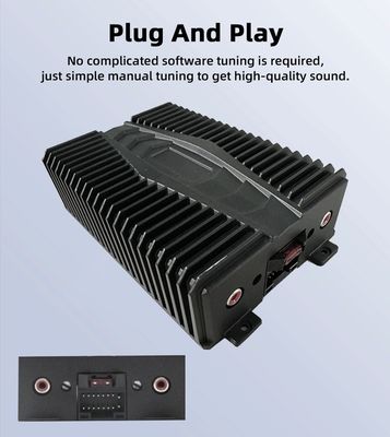 Amplificador de automóvil DSP de 12-24v de 4 vías para Android