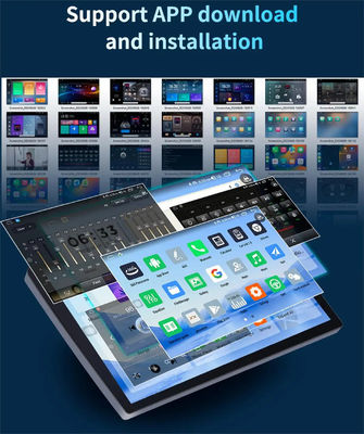 Colocación en el panel de control MP5 reproductor multimedia con Bluetooth y sistema de audio 2k