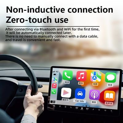 CarPlay portátil Android 13 Multimedia Video inalámbrico Car Play Ai Box para el purificador de aire del automóvil