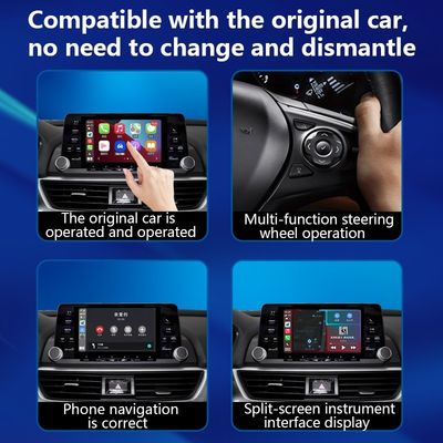 CarPlay portátil Android 13 Multimedia Video inalámbrico Car Play Ai Box para el purificador de aire del automóvil