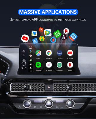 Android Auto inalámbrico y Apple Carplay Media Box con otro estilo de diseño portátil
