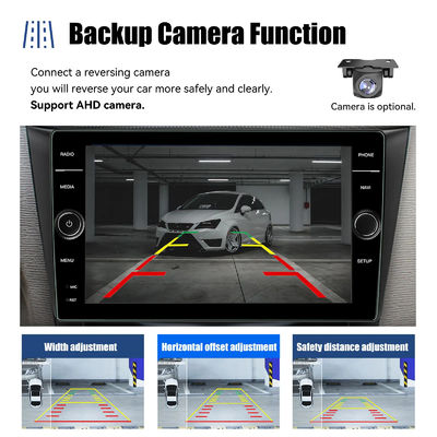 8 pulgadas de pulgadas QLED pantalla Radio de coche Android 12.0 OS 2 Din estéreo para multimedia universal
