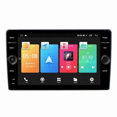 8 pulgadas 2din Android 13 Car Stereo con pantalla QELD GPS Wifi y cámara Diseño completo