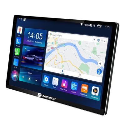 Diseño de contacto 2Din Android Carplay DVD estéreo para Nissan Kia Honda Toyota Opel Ford 13 pulgadas