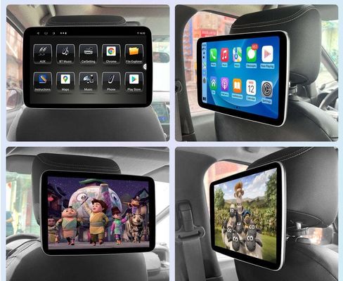 MP3 / MP4 reproductores combinación de reposacabezas monitor de pantalla IPS Android Tablet para el asiento trasero del coche