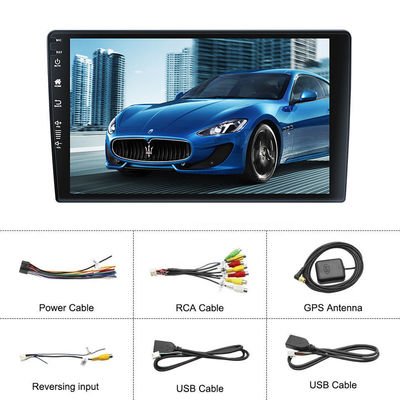 Reproductor de video multimedia de automóviles Android de alta definición 1280 * 800P 2 Din con radio GPS BT