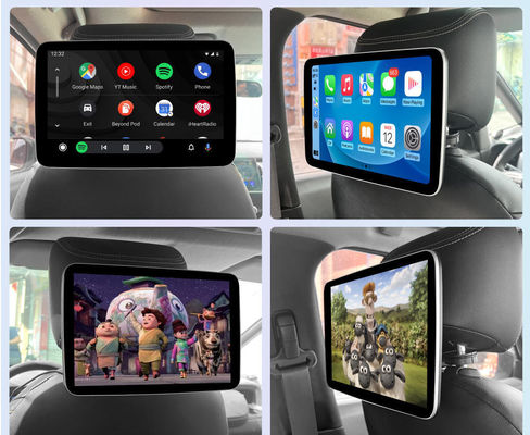 10.5 pulgadas pantalla de reposacabezas para automóviles Android 9.0 Octa Core 1 16GB Video Player con monitor