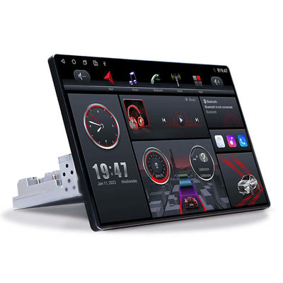 Soporte para varios idiomas 2din Android Car Stereo con pantalla vertical de 13 pulgadas y GPS