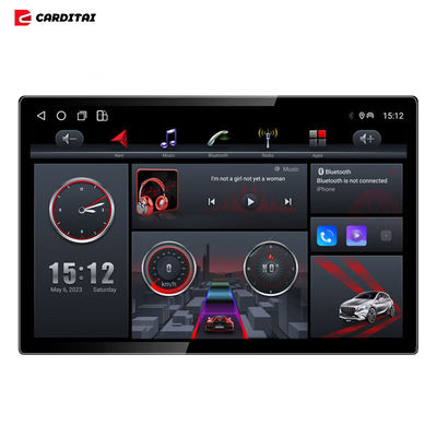 Apoya el reproductor de DVD de radio automático de pantalla grande 2DIN 13 pulgadas Android 12 2K 2000x1200